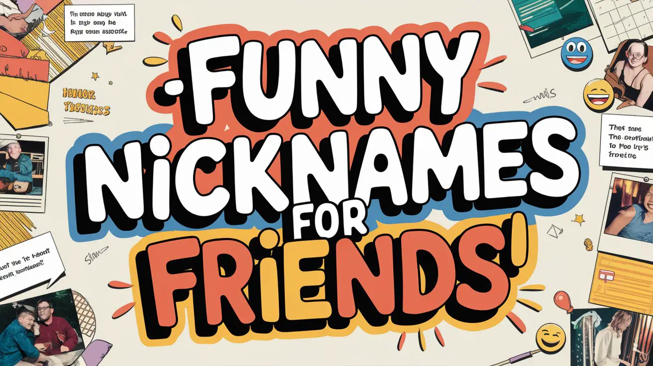 Funny Nicknames for Friends