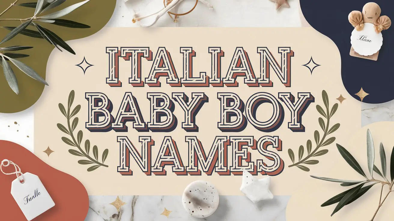 Italian Baby Boy Names