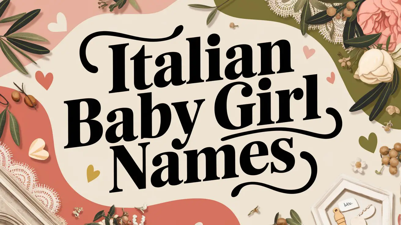 Italian Baby Girl Names