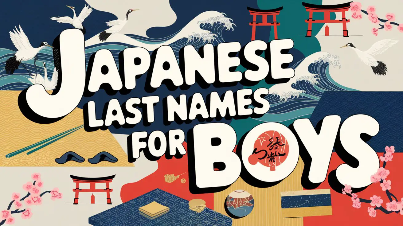 Japanese Last Names for Boys