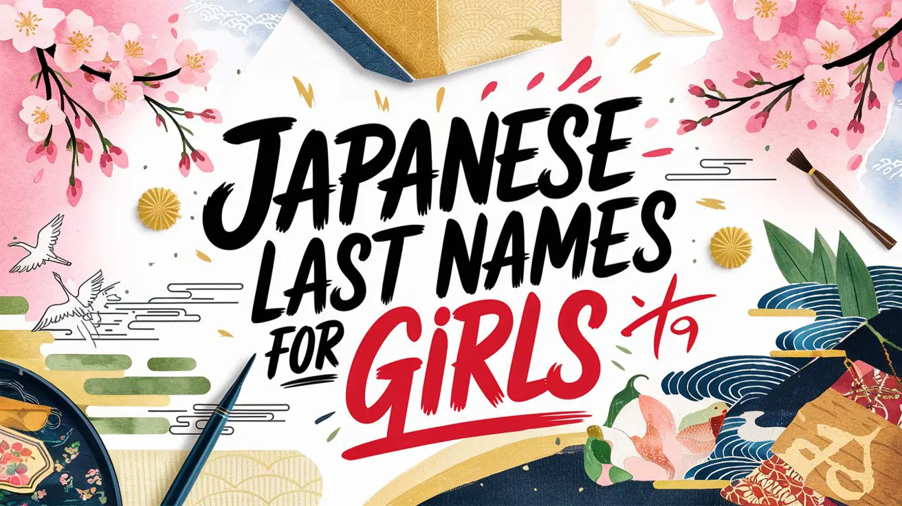 Japanese Last Names for Girls