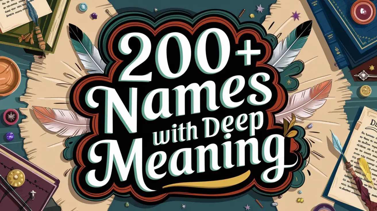 Names with Deep Meaning