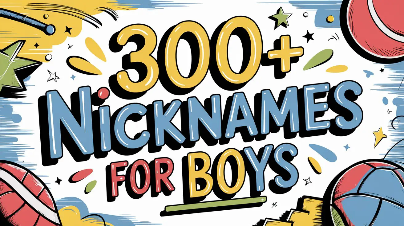 Nicknames for Boys