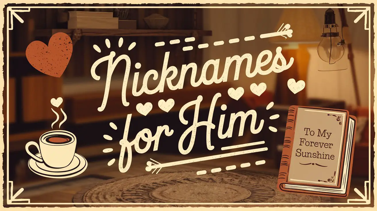 Nicknames for Him