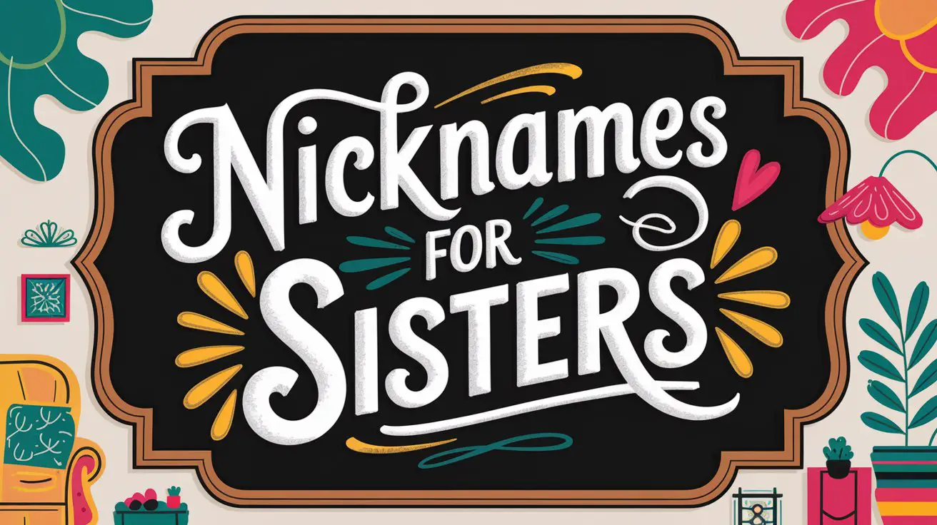 Nicknames for Sisters