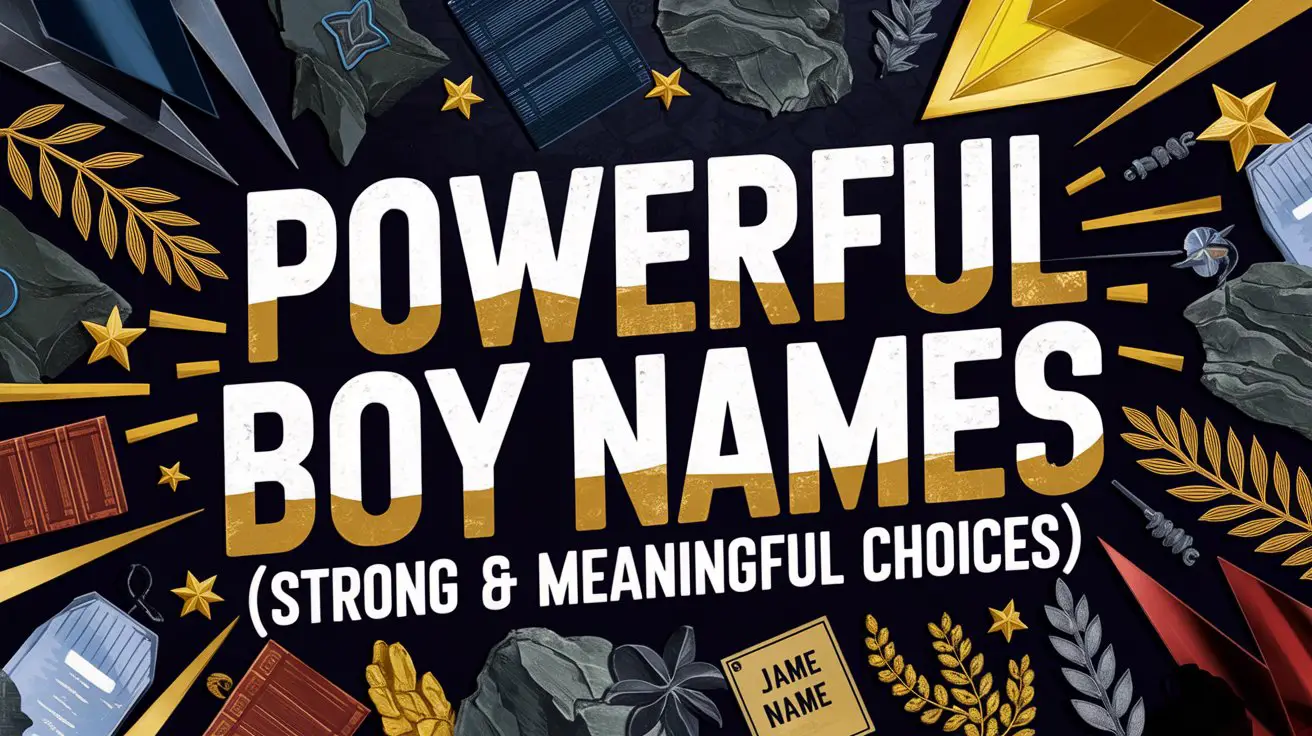 Powerful Boy Names (Strong & Meaningful Choices)