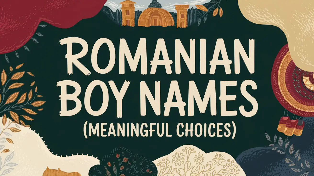 Romanian Boy Names (Meaningful Choices)