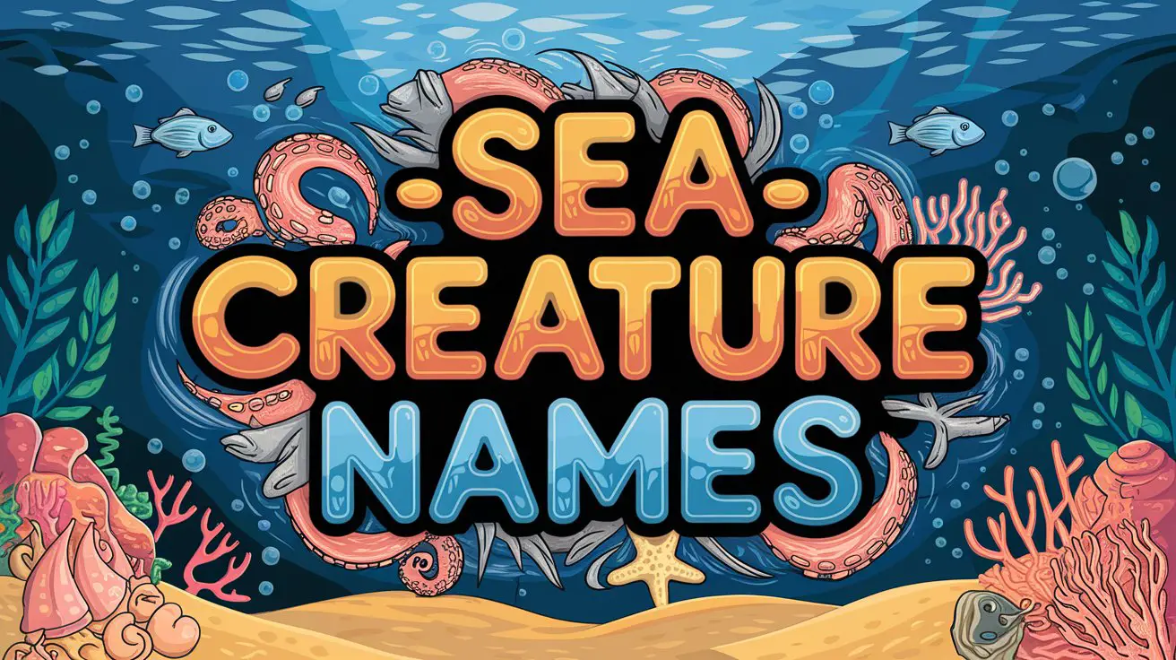 Sea Creature Names