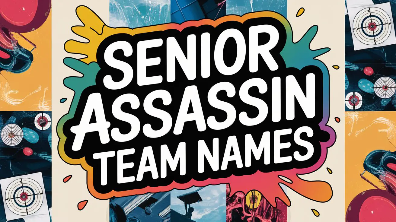 Senior Assassin Team Names