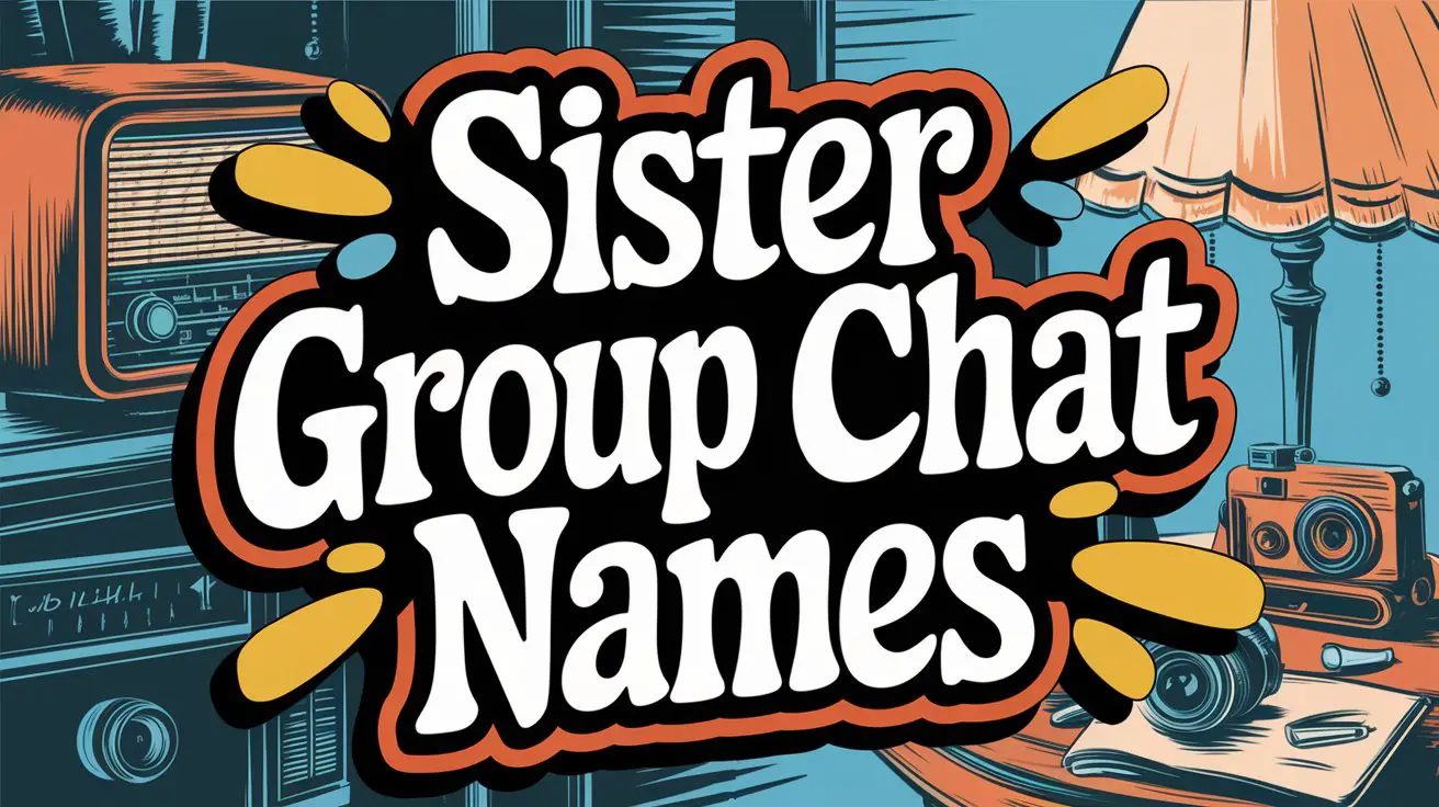 Sister Group Chat Names