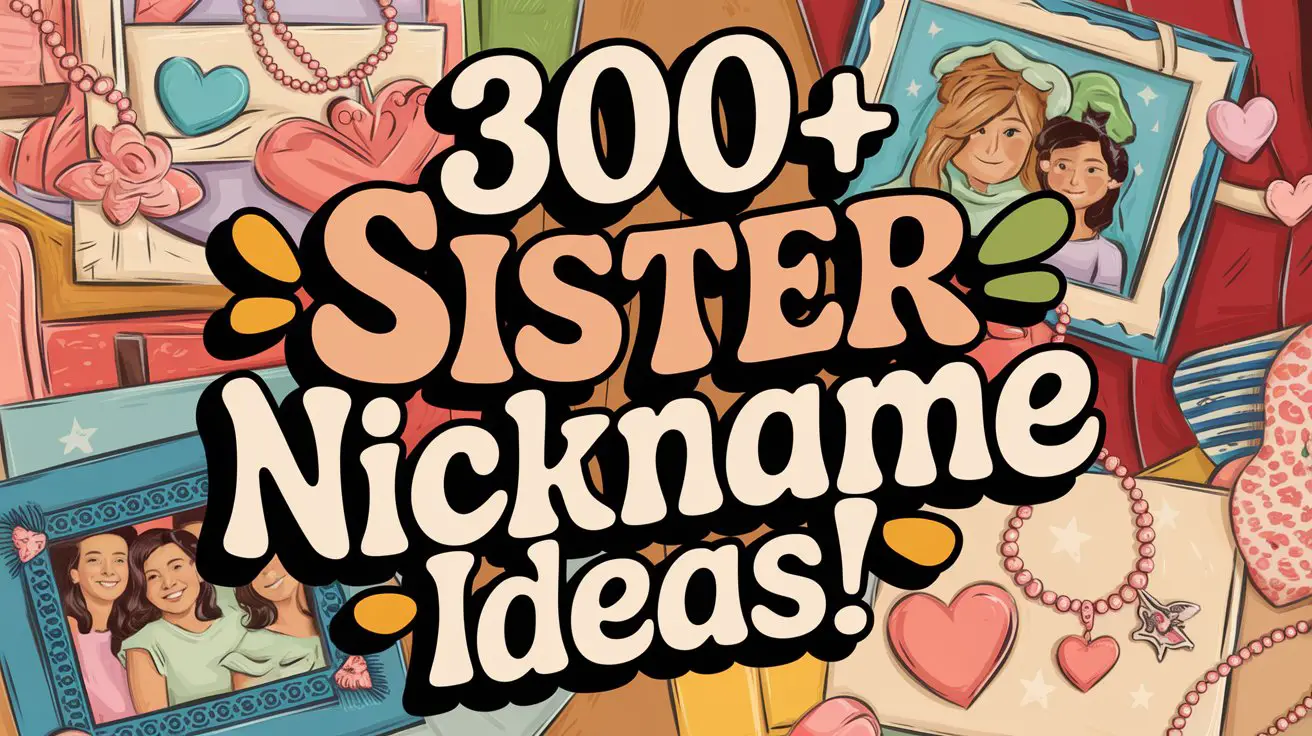 Sister Nickname Ideas