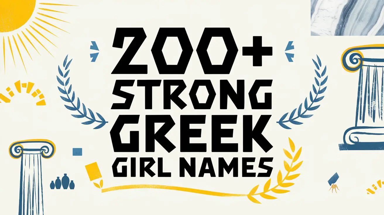 Strong Greek Girl Names