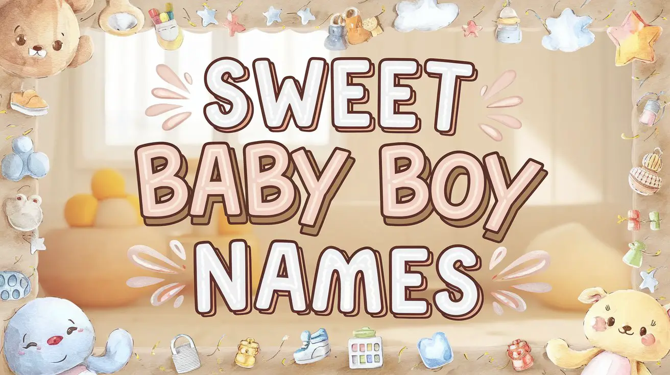 Sweet Baby Boy Names