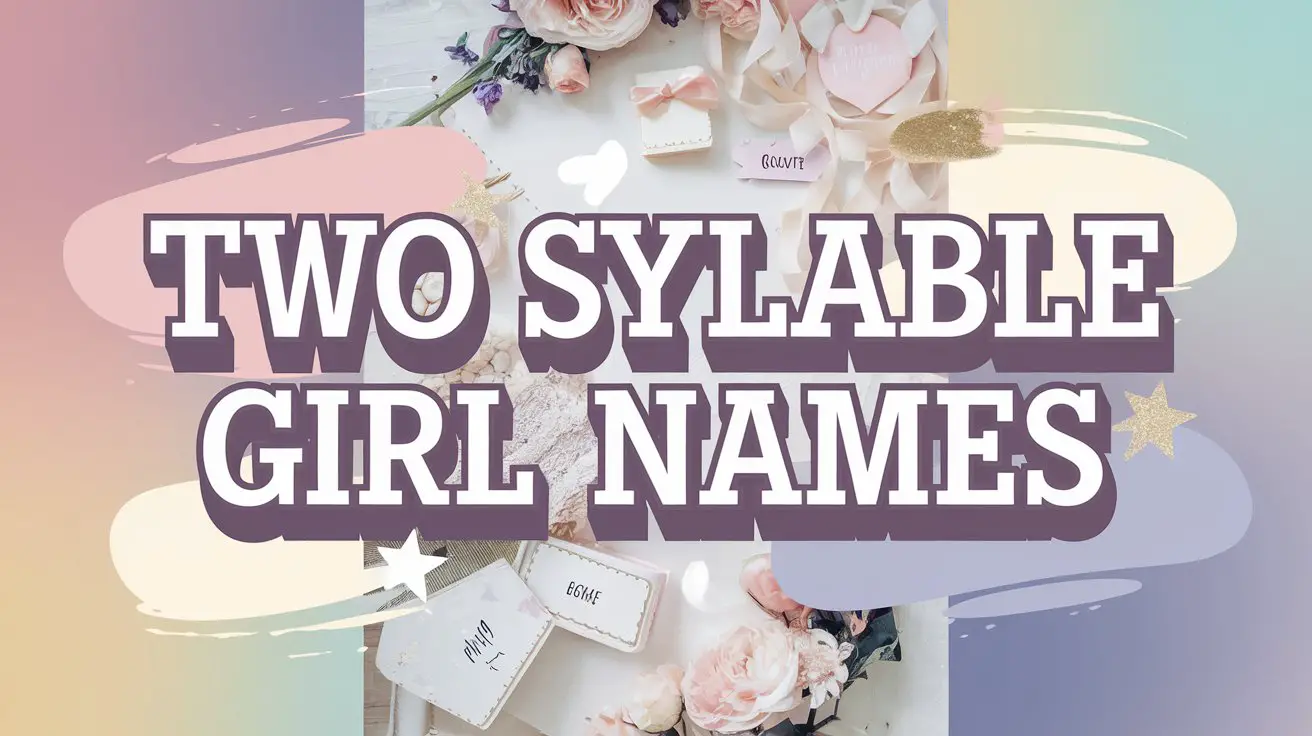 Two Syllable Girl Names