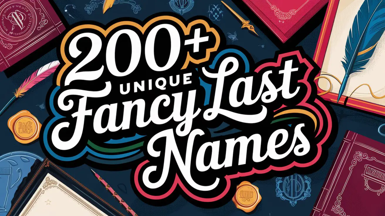 Unique Fancy Last Names