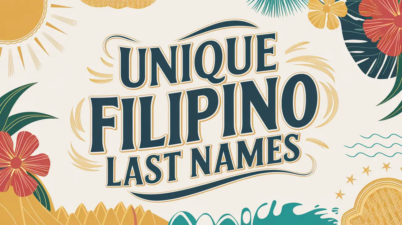 Unique Filipino Last Names