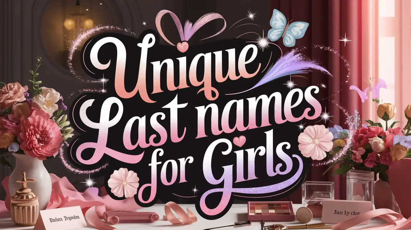 Unique Last Names for Girls