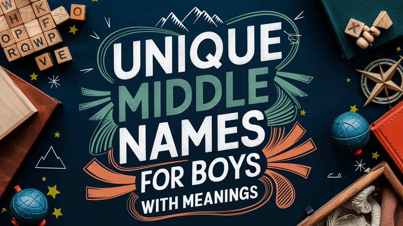 Unique Middle Names for Boys With Meanings