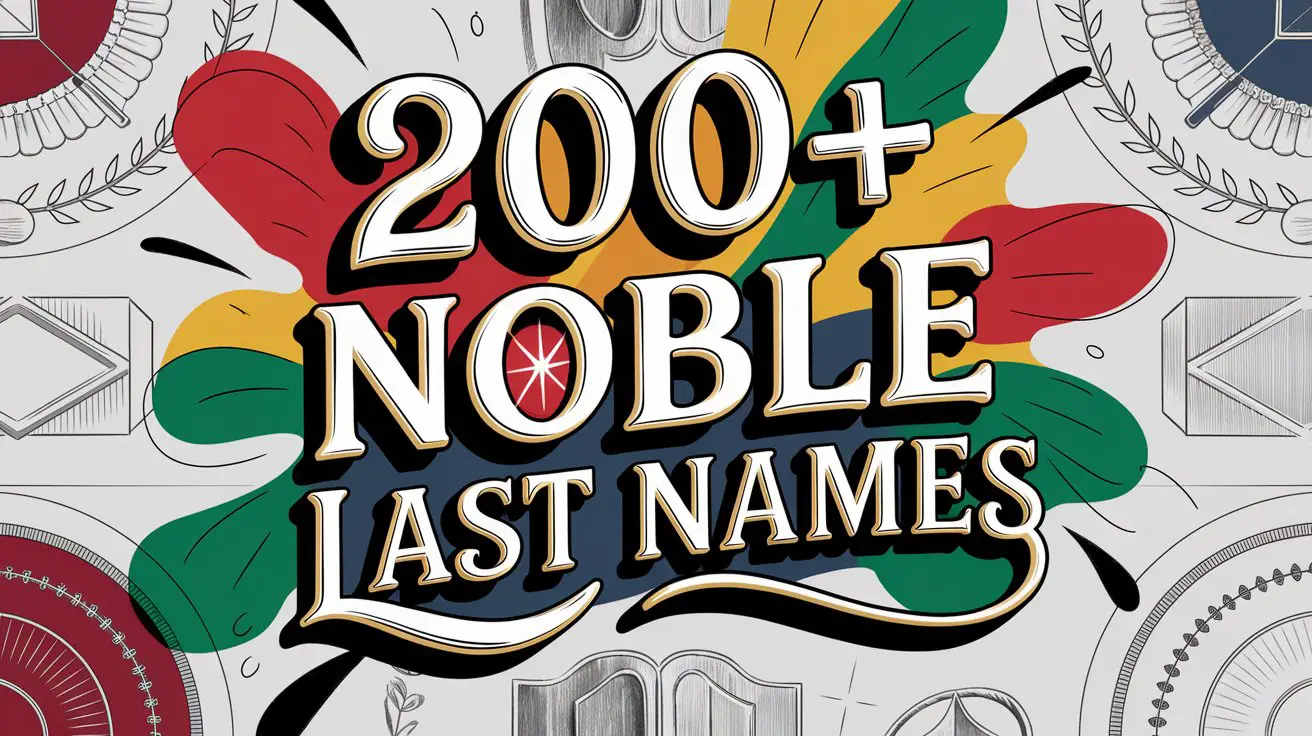 Unique Noble Last Names