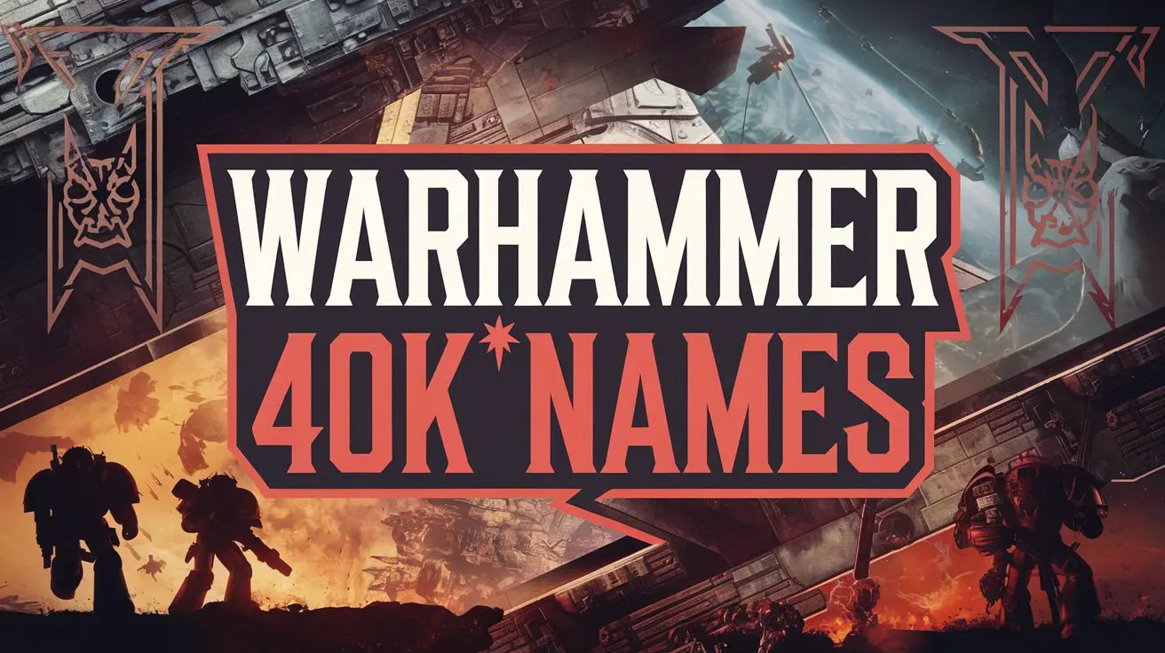 Warhammer 40K Names