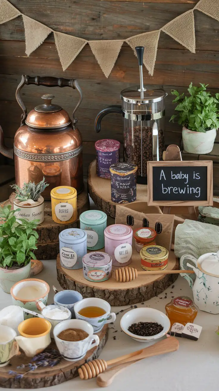 “A Baby is Brewing” Coffee and Tea Station