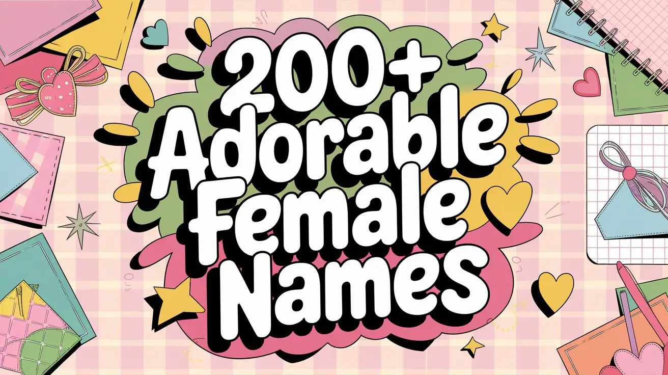 Adorable Female Names