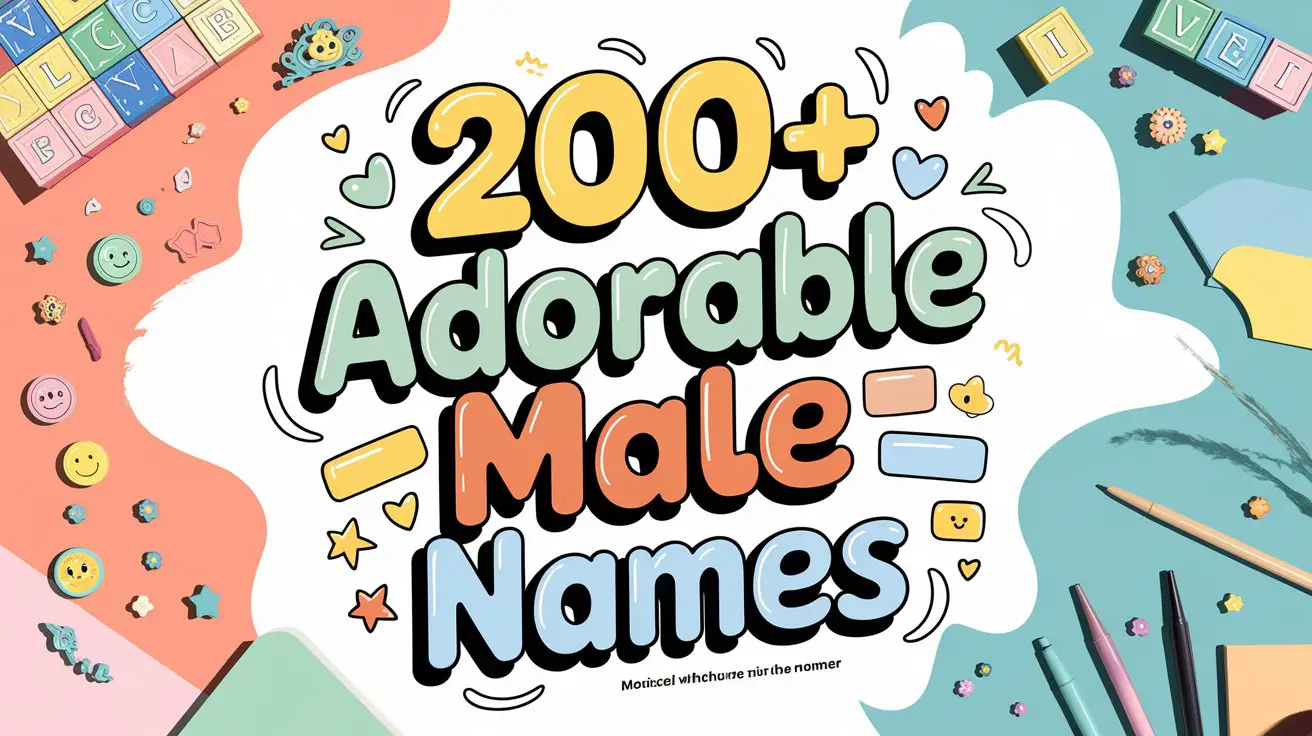 Adorable Male Names