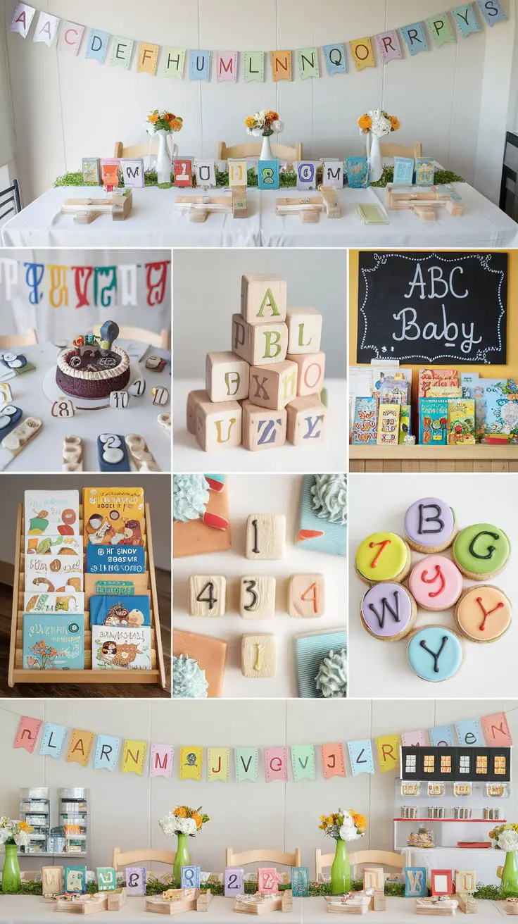Alphabet and Numbers Learning Theme