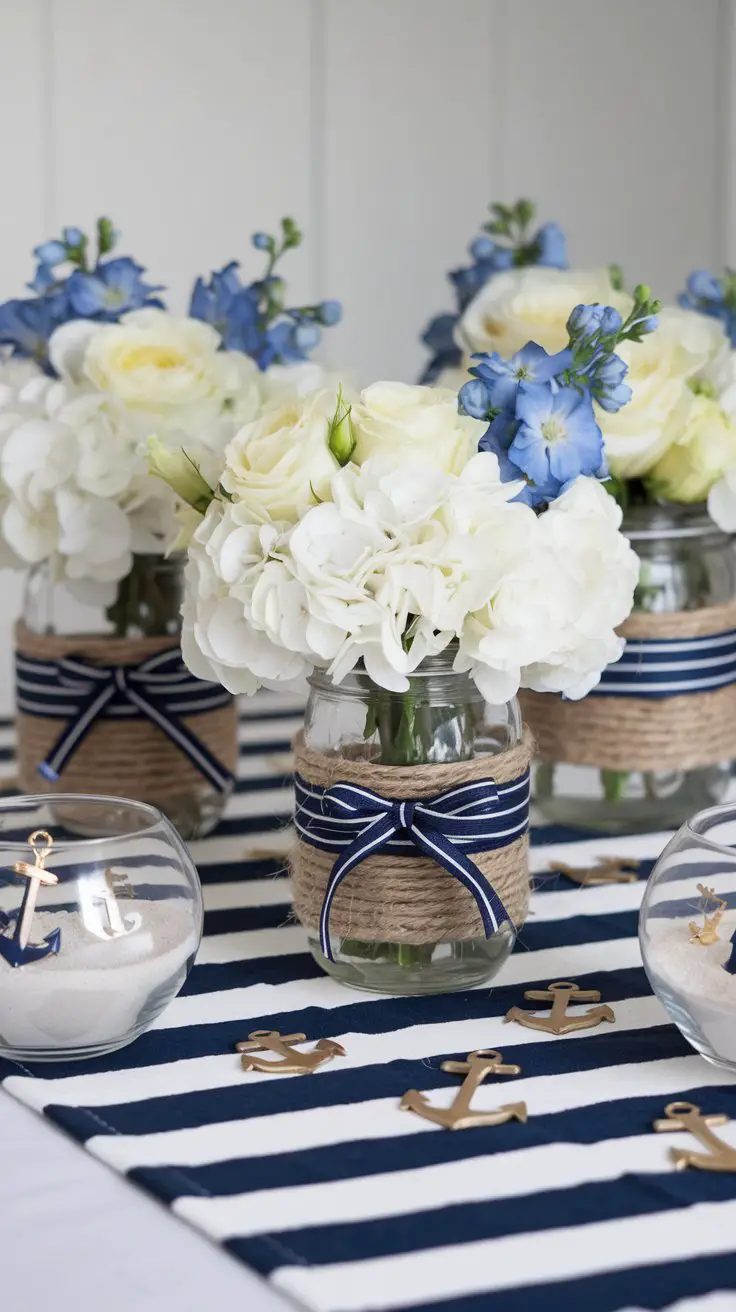 Anchor Away Centerpieces