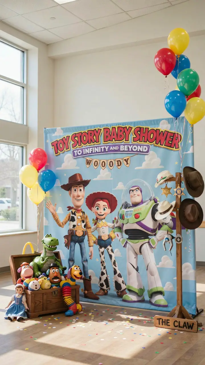 Andy’s Room Backdrop and Photo Booth