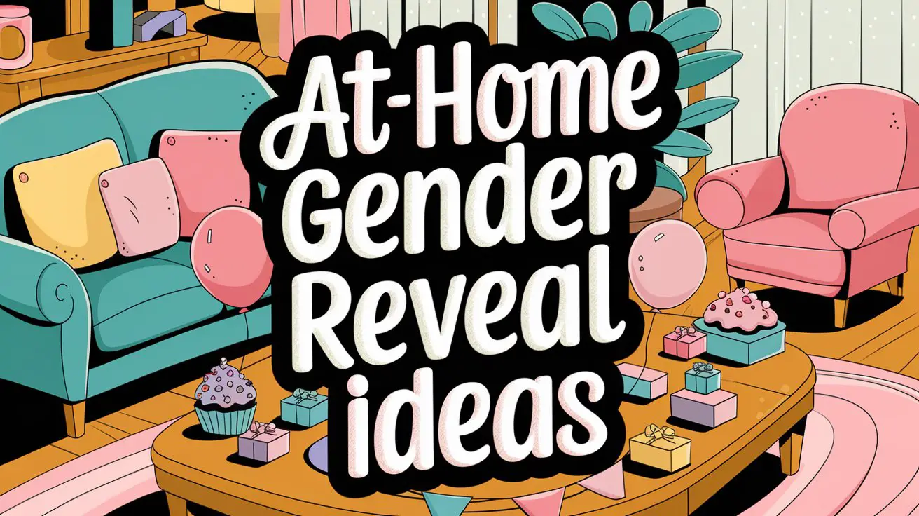 At-Home Gender Reveal Ideas