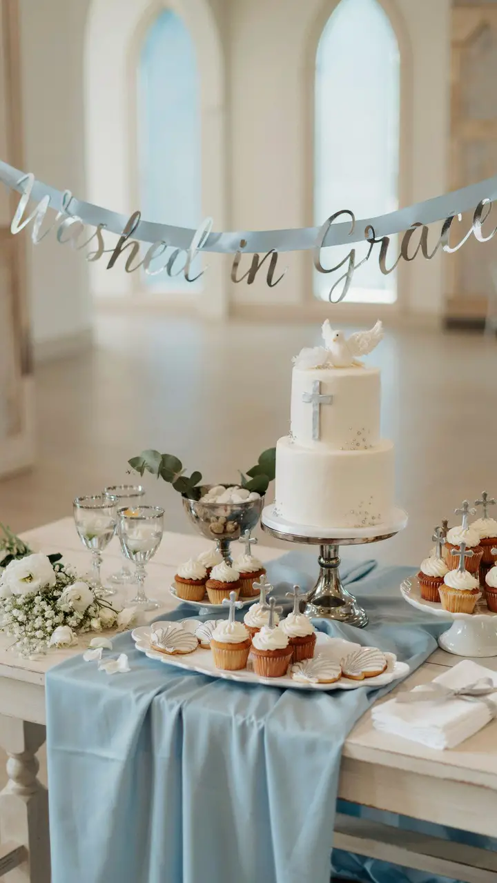 Baptism-Themed Décor