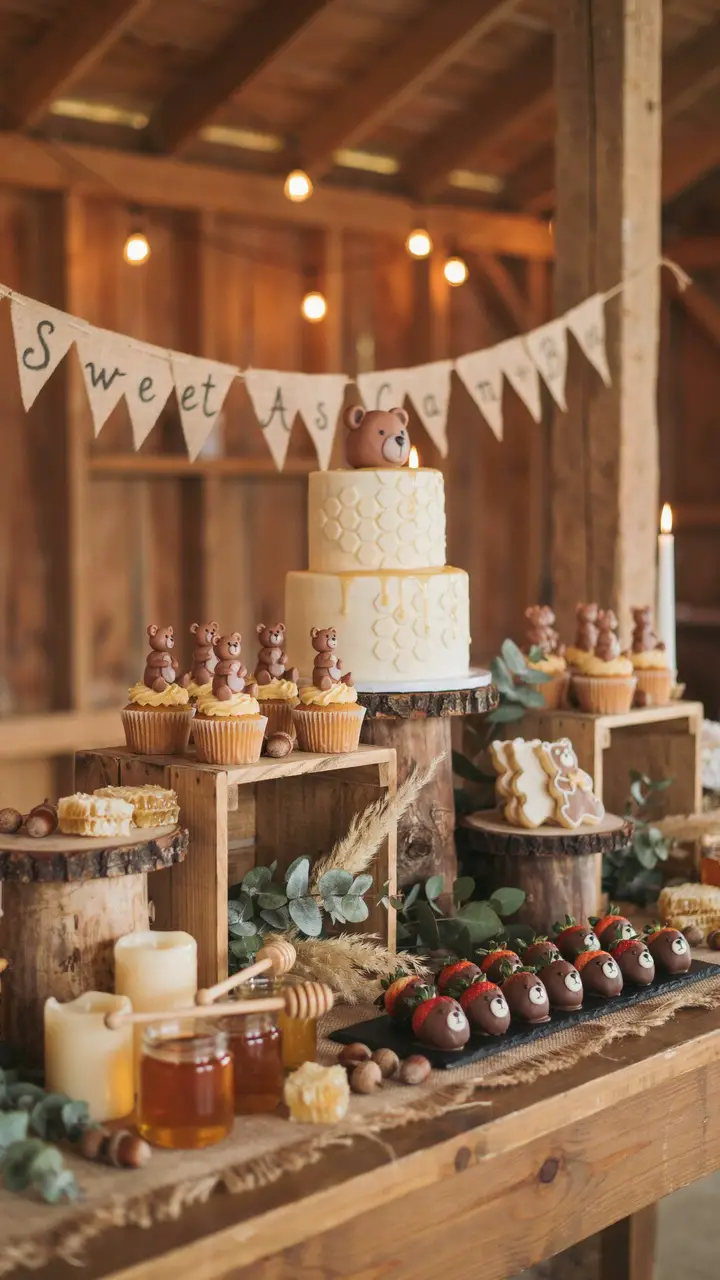 “Beary” Sweet Dessert Table