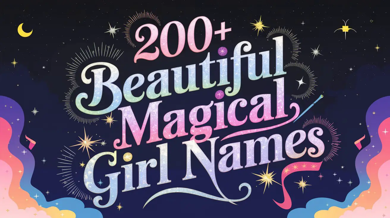 Beautiful Magical Girl Names