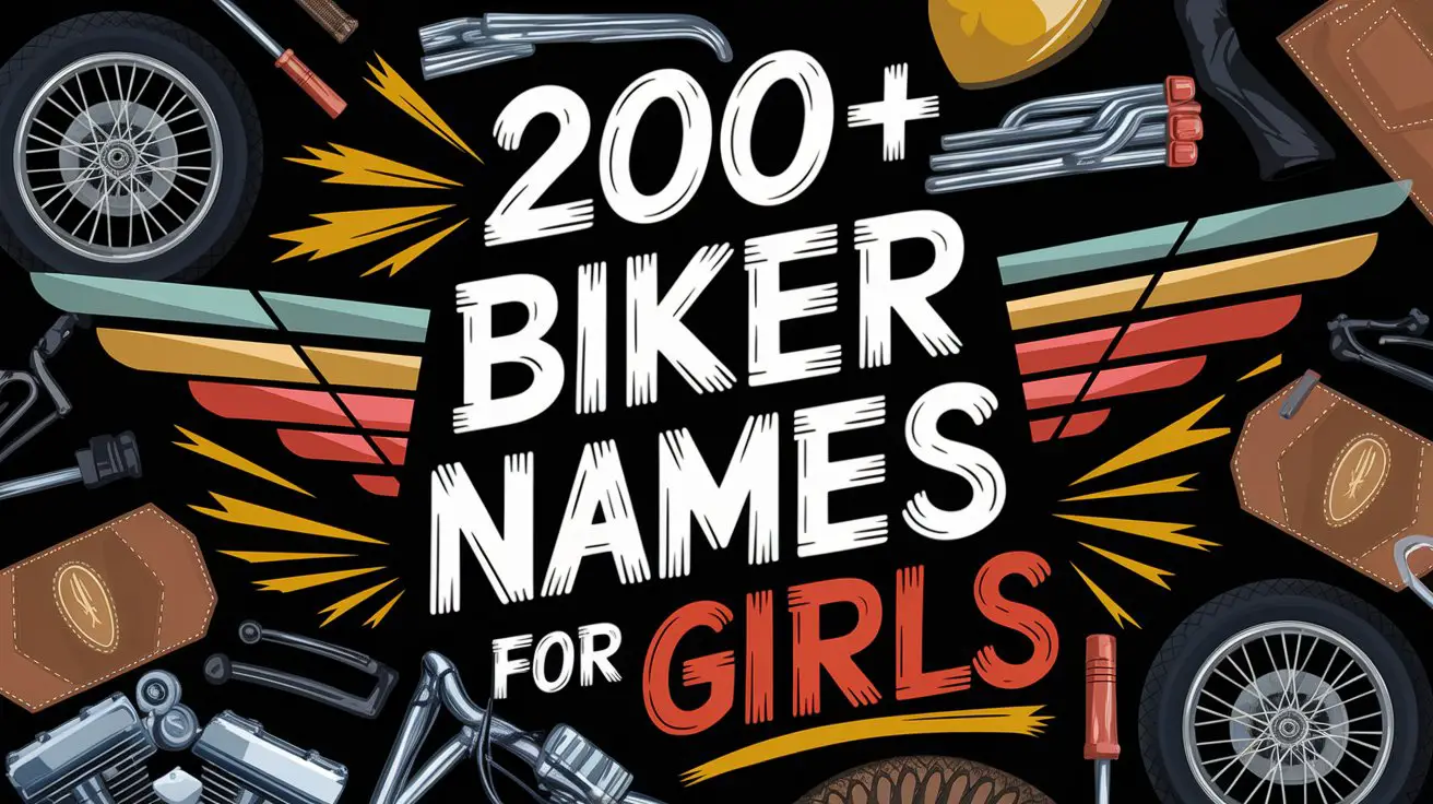 Biker Names For Girls