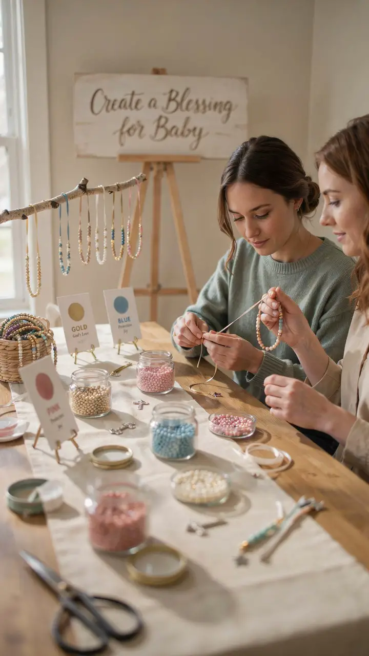 Blessing Bracelet Craft Station