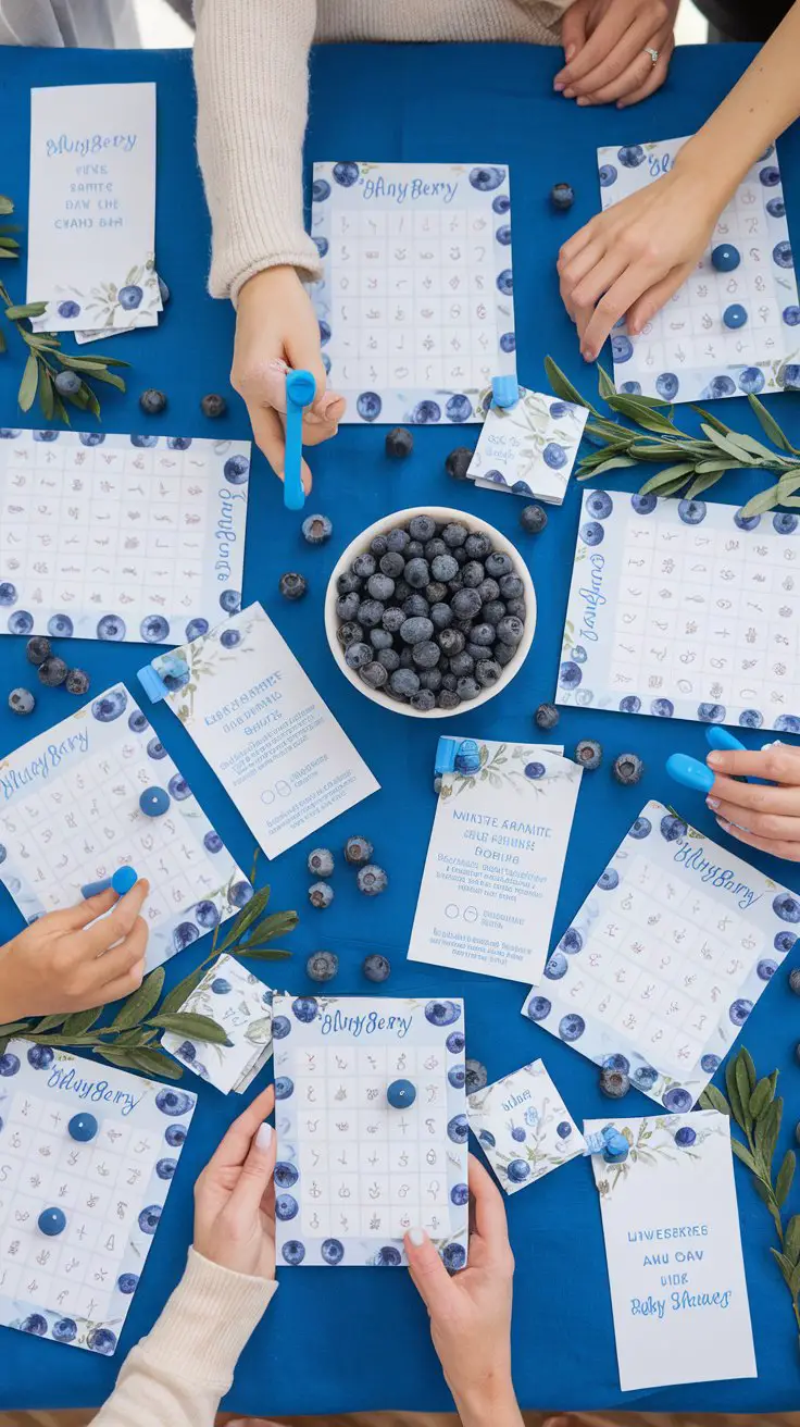 Blueberry Baby Bingo Game