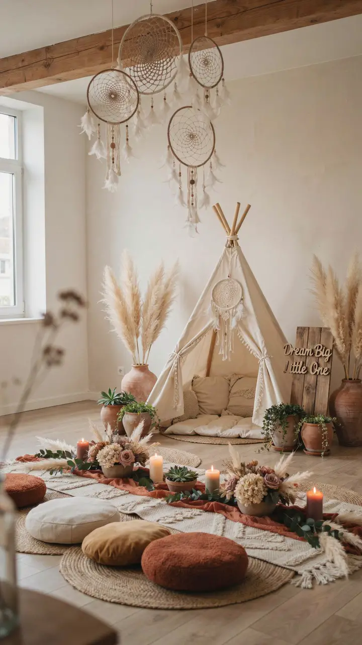 Boho Dreamcatcher Baby Shower