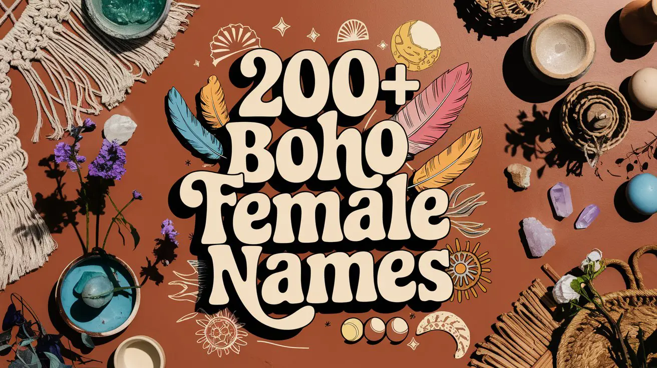 Boho Female Names