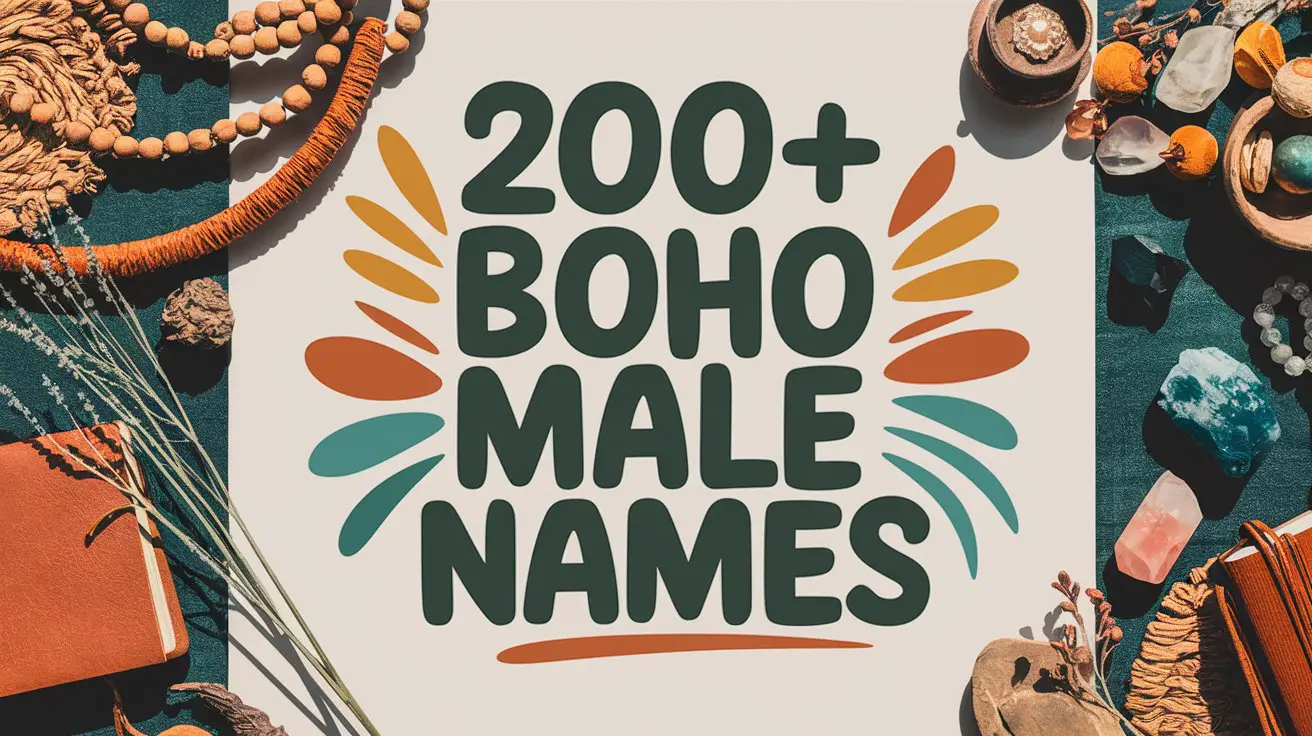 Boho Male Names