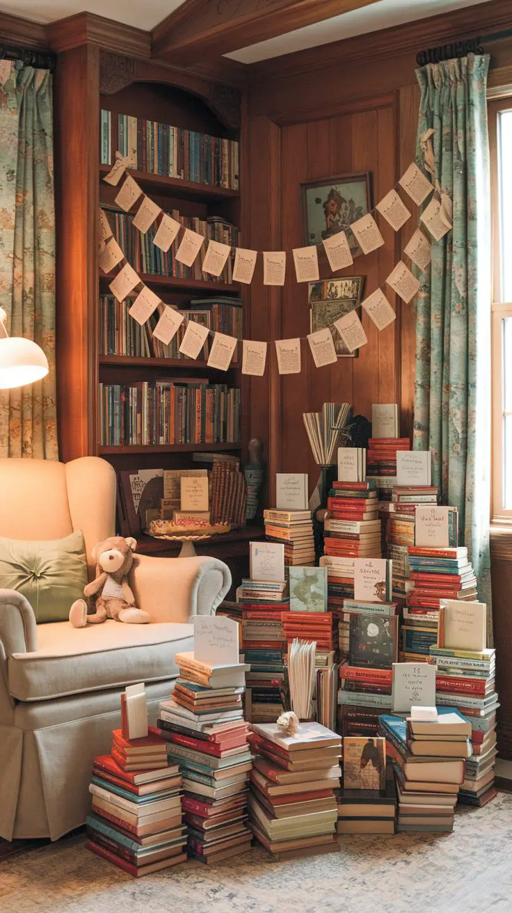 Book Themed “Once Upon a Baby” Shower