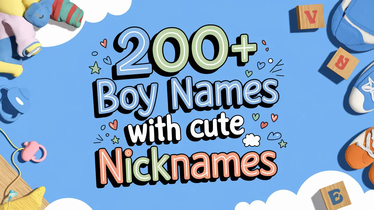 Boy Names with Cute Nicknames