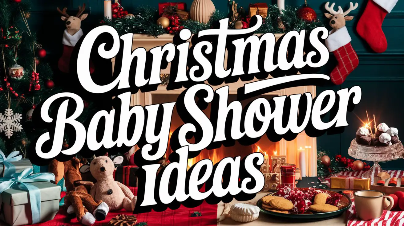 Christmas Baby Shower Ideas