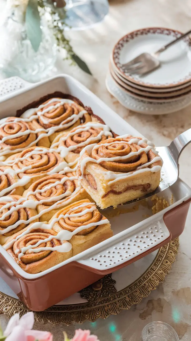 Cinnamon Roll Casserole (Because Someone Always Wants Dessert)