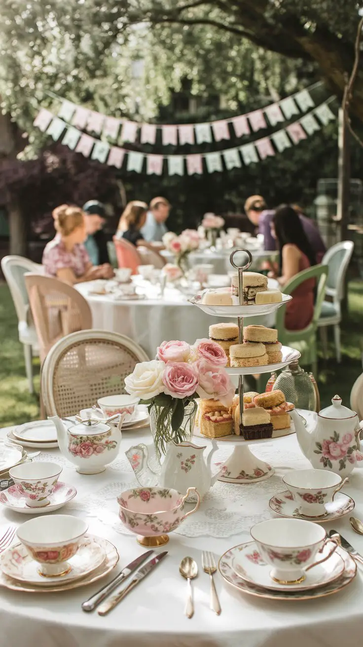 Classic English Garden Tea Party