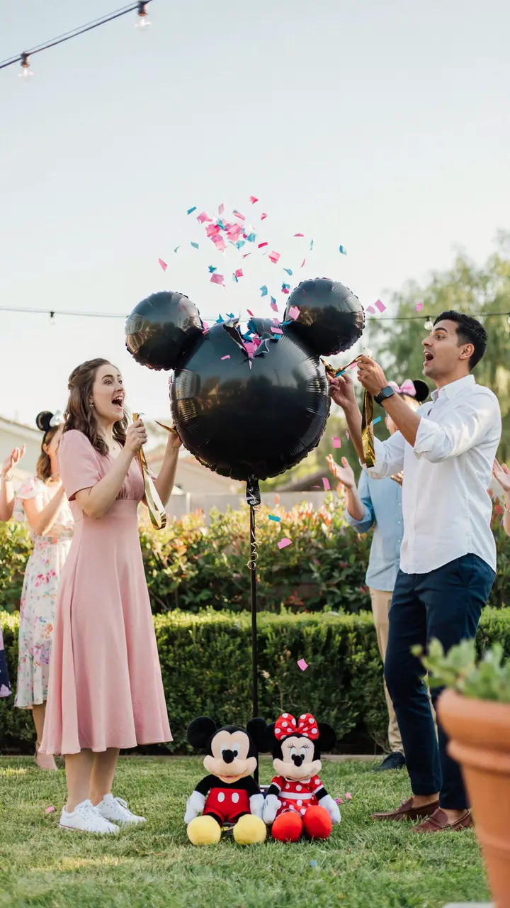 Classic Mickey and Minnie Balloon Pop