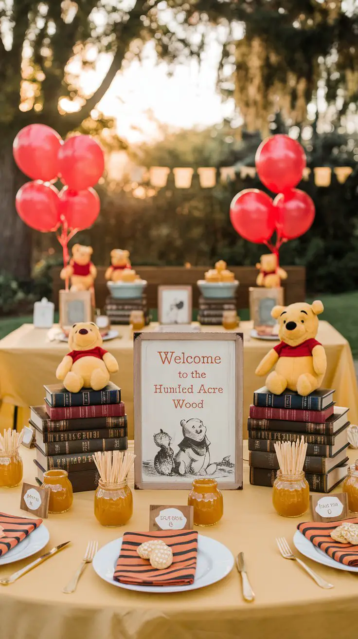 Classic Winnie the Pooh Hundred Acre Wood Celebration