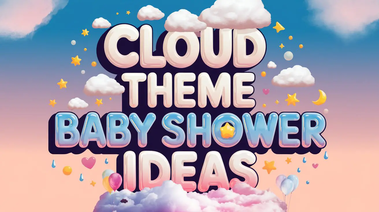 Cloud Theme Baby Shower Ideas