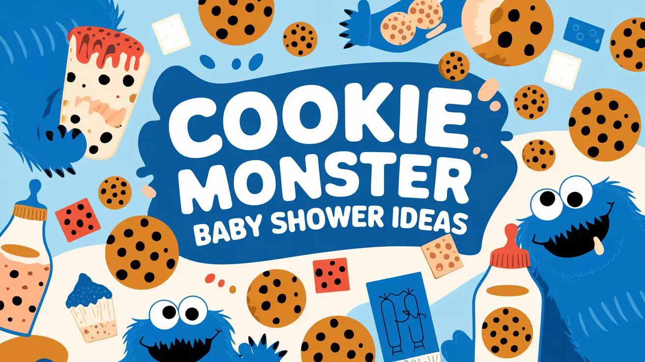Cookie Monster Baby Shower Ideas