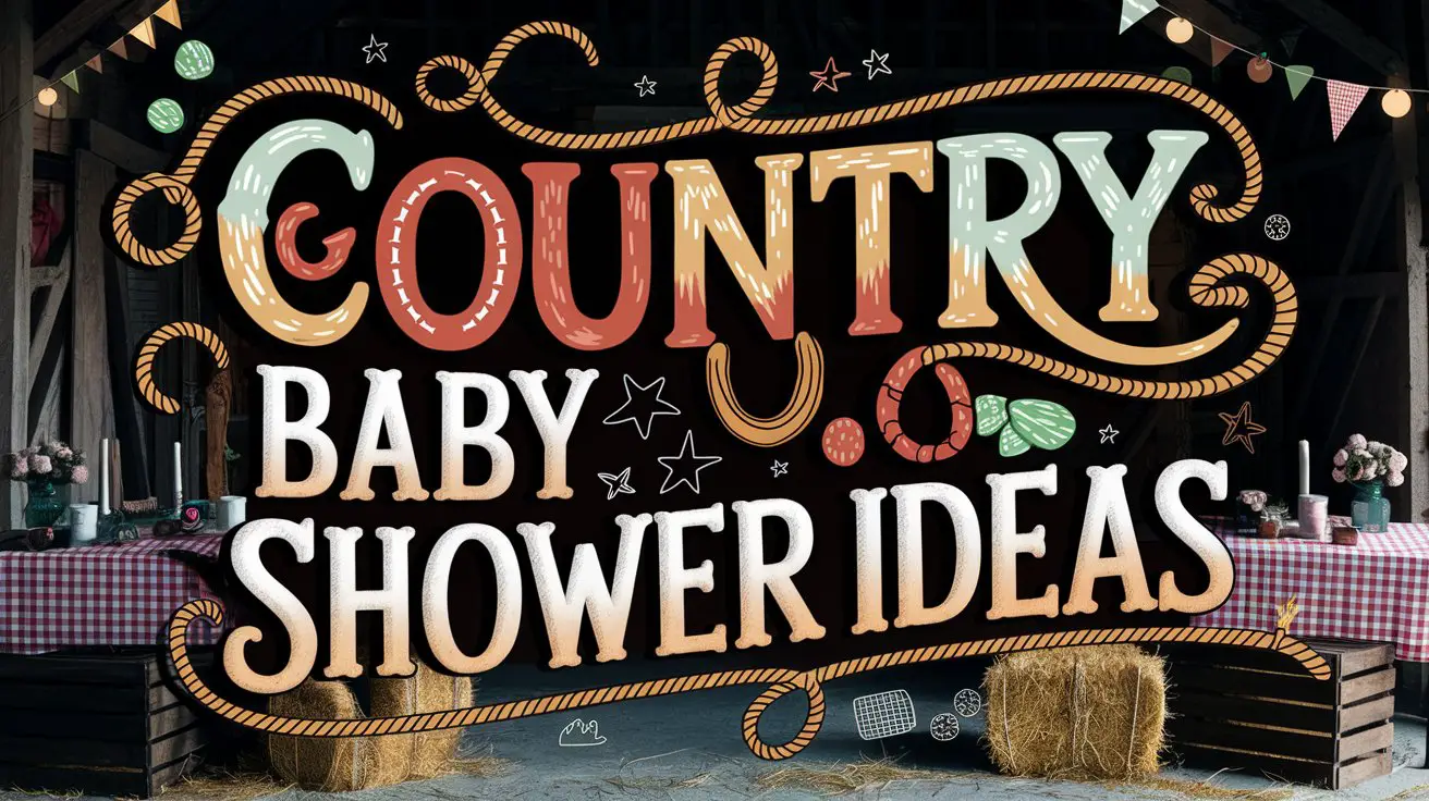 Country Baby Shower Ideas
